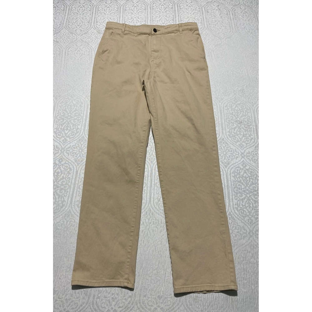 H&M Boys Flat Front Chino‎ Pants Tan Size 14 Y